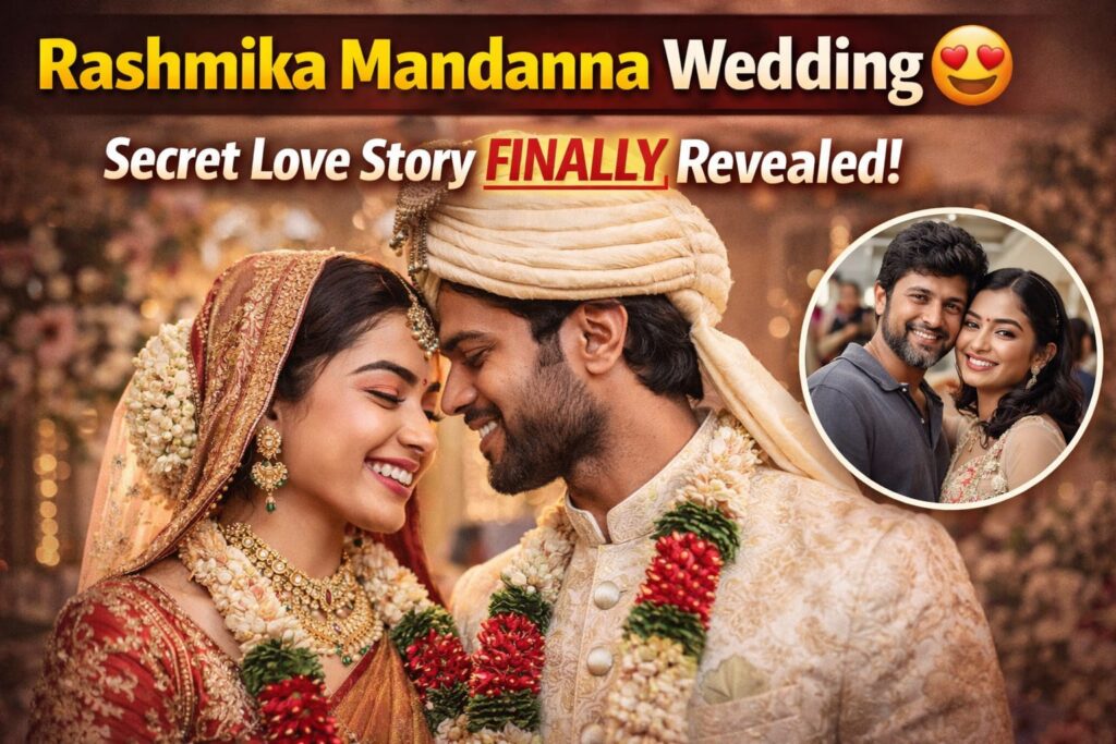 Rashmika Mandanna wedding news with Vijay Deverakonda Udaipur ceremony viral