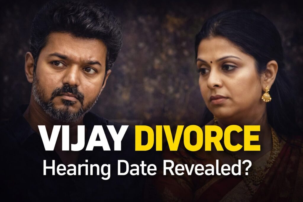 Thalapathy Vijay Divorce Shocking Update: 5 Key Details & Hearing Date Thalapathy Vijay Divorce News with Wife Sangeetha