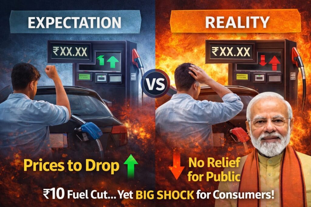 fuel price cut India expectation vs reality petrol users no relief
