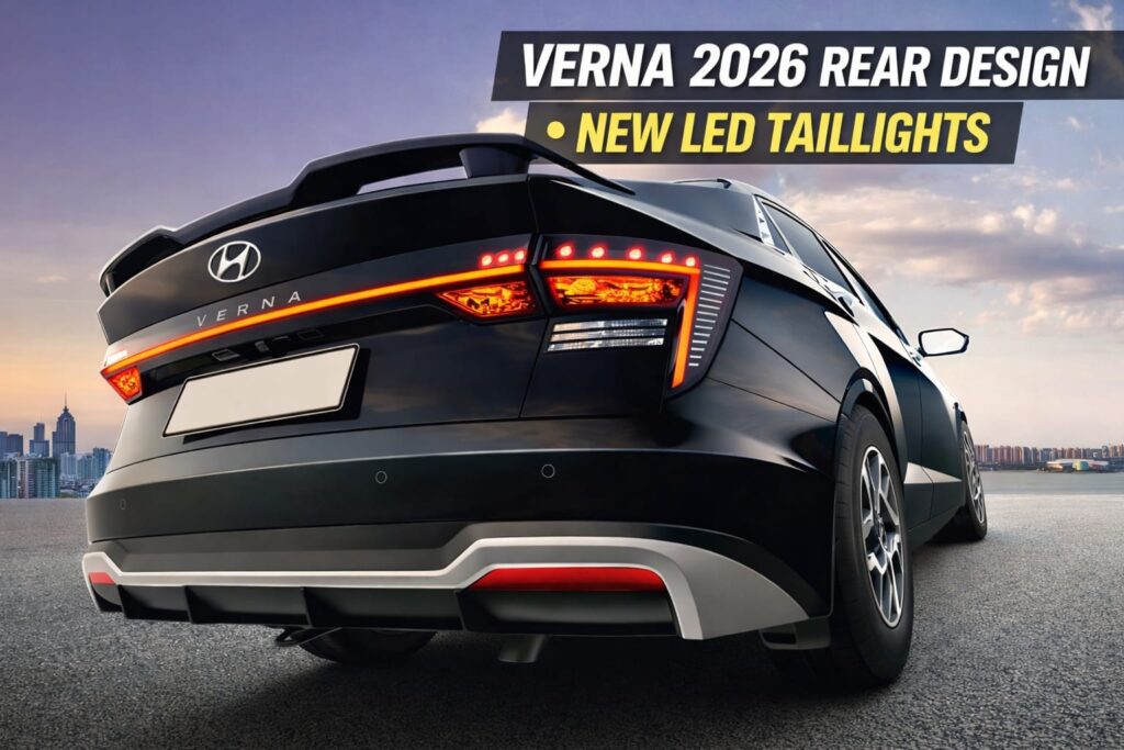 2026 Hyundai Verna Launched in India: Price, Features, Specs & What I Think Buyers Should Know Premium interior cabin of the 2026 Hyundai Verna with modern dashboard and comfortable seats.
