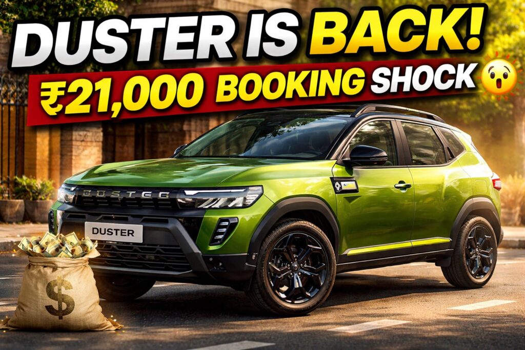 2026 Renault Duster booking details ₹21,000 R Pass SUV India launch
