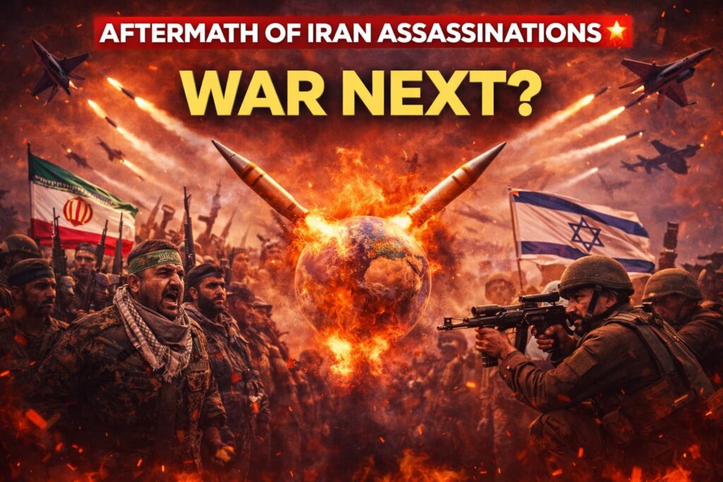 Iran Shocked: 2 Big Assassinations in 48 Hours? Ali Larijani & Intelligence Chief Killing Sparks Global Tension Iran assassinations escalation risk showing war tensions after two leaders killed in 48 hours