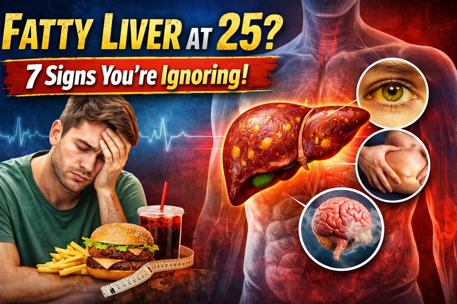 Fatty Liver Symptoms in Young Age: 7 Shocking Signs You Should NOT Ignore