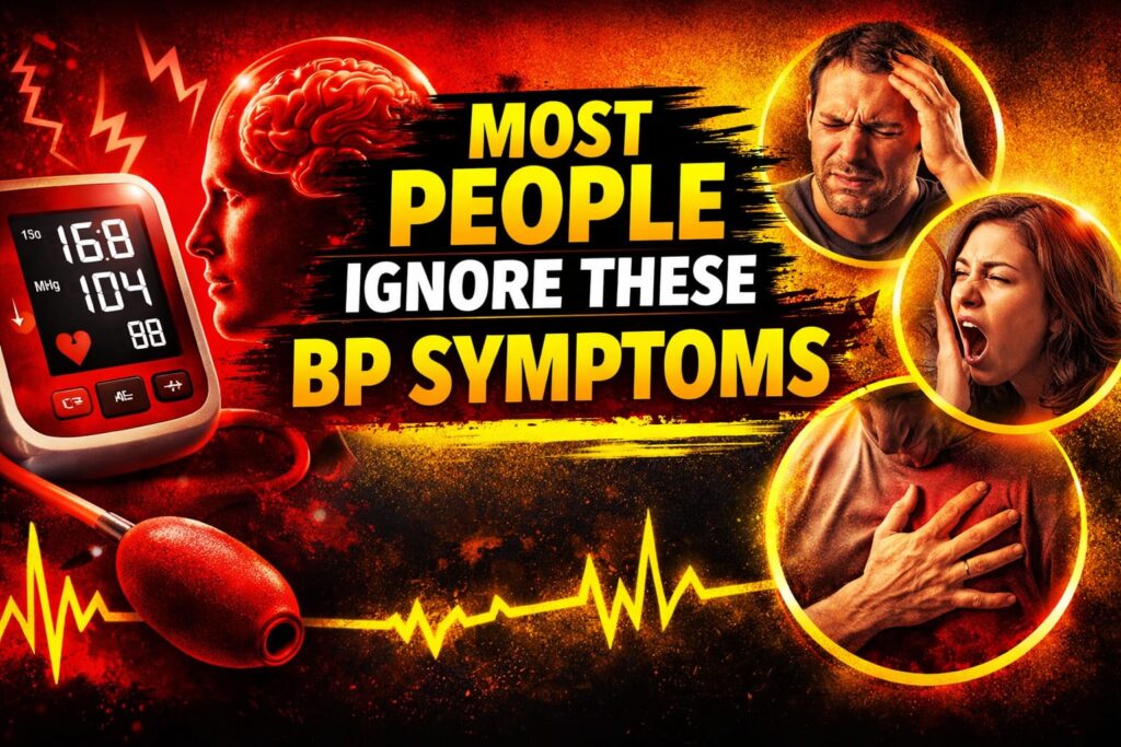 high blood pressure symptoms dizziness headache warning signs
