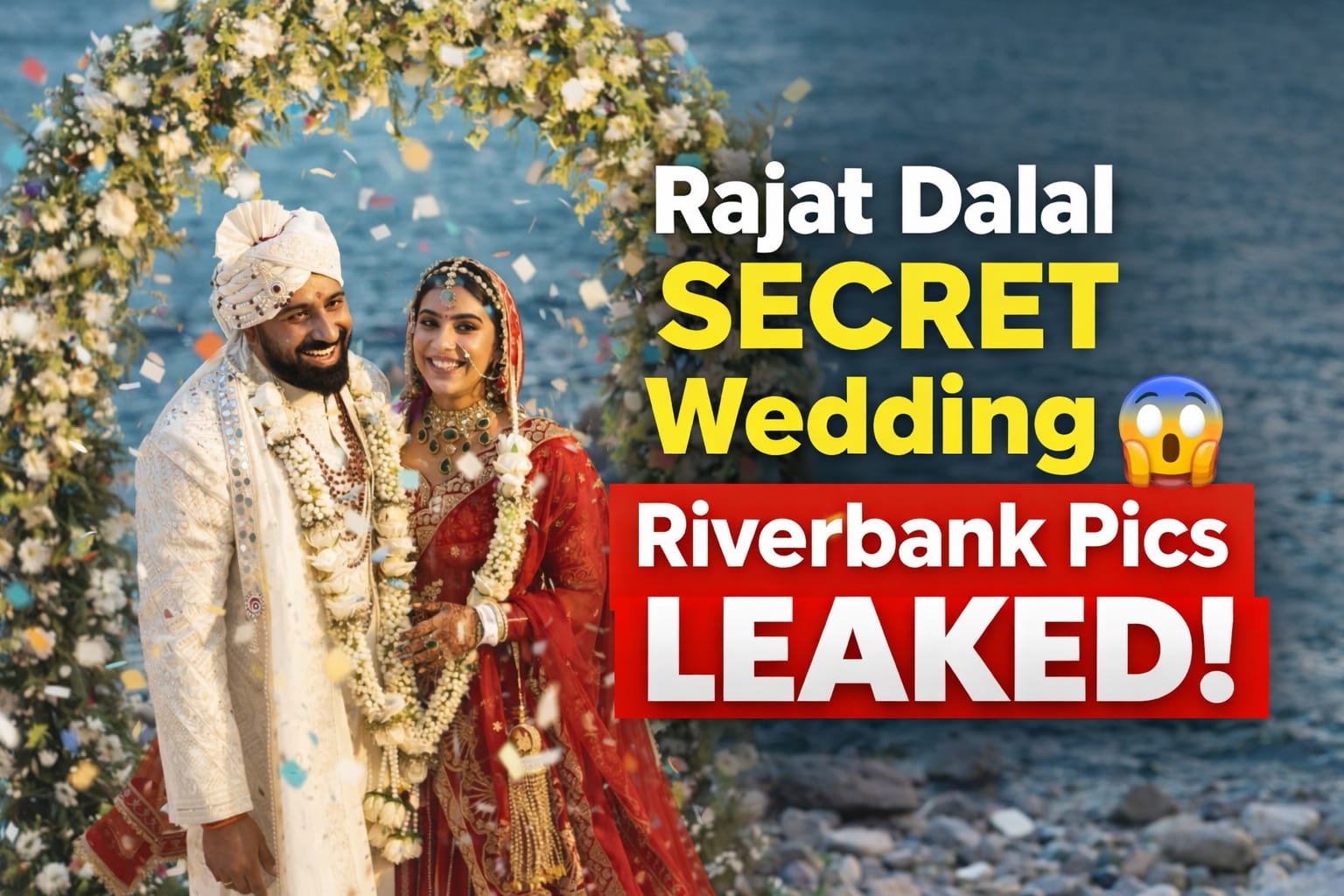 Home Rajat Dalal Wedding: 7 SHOCKING Details From Secret Riverbank Ceremony 😱