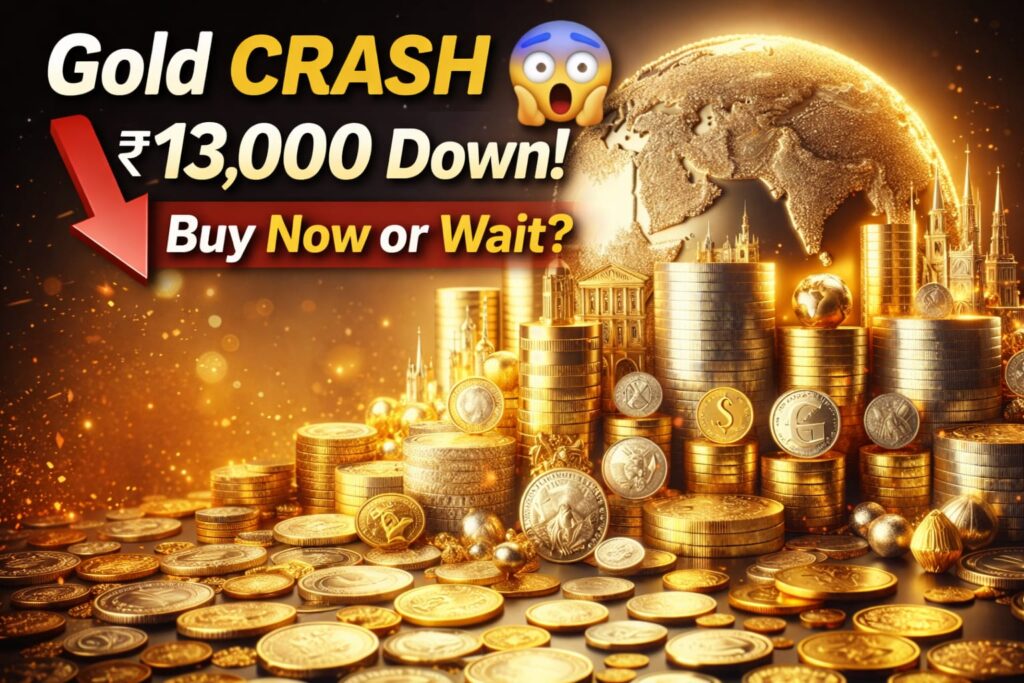 Gold Price CRASH π± βΉ13,000 Drop in 10 Days! Is This the BEST Time to Buy ? gold price crash India βΉ13000 drop gold rates falling buy now or wait analysis