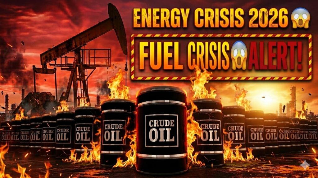 Global Energy Crisis 2026: 20 Countries Facing Fuel Lockdown Shock? Global Energy Crisis 2026 fuel crisis alert oil barrels fire global supply risk