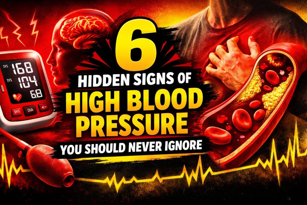high blood pressure early warning signs doctors warn about