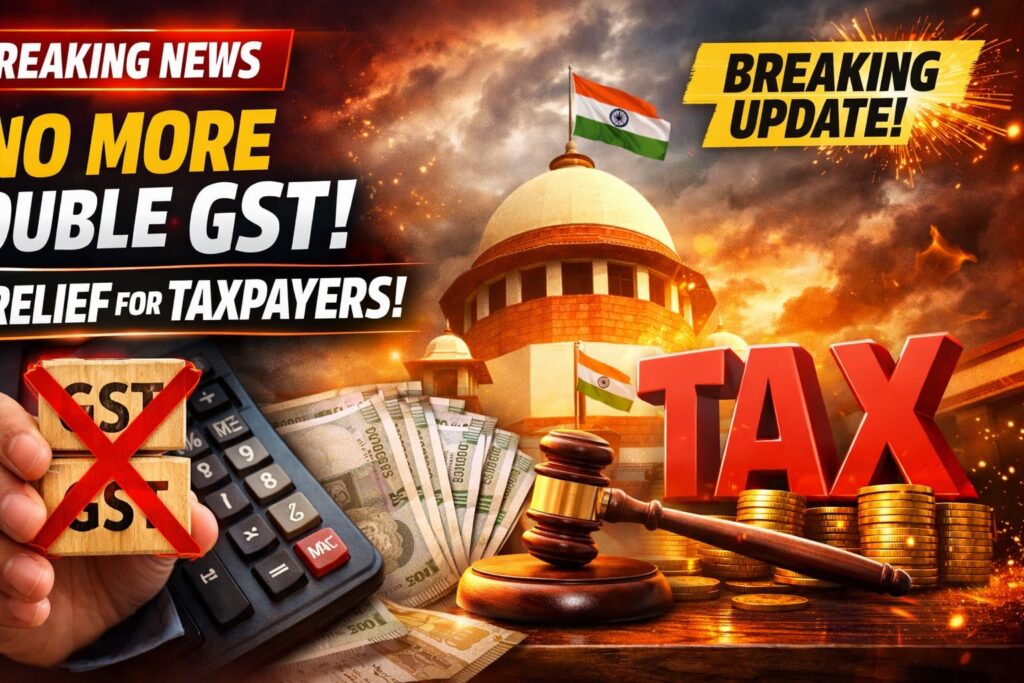 GST DRC-03A Update stops double GST payment for taxpayers in India