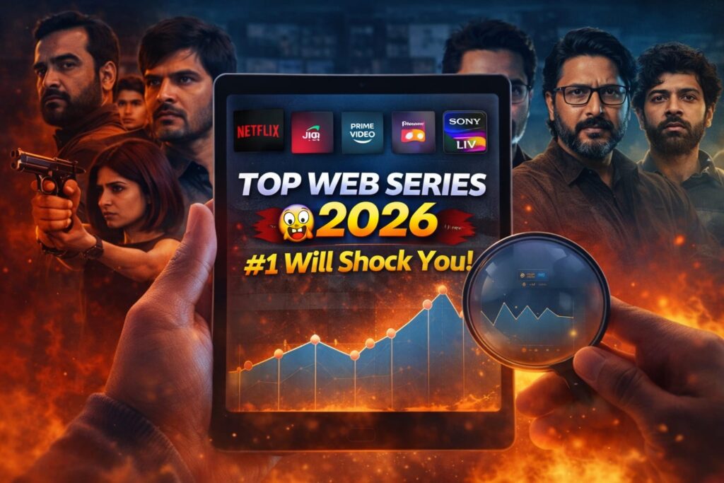 Top Web Series India 2026 analytics trending OTT shows growth chart Netflix Prime Video JioCinema
