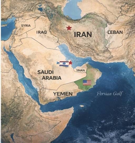 Middle East map after Khamenei Killed in Air Strike Iran US conflict
