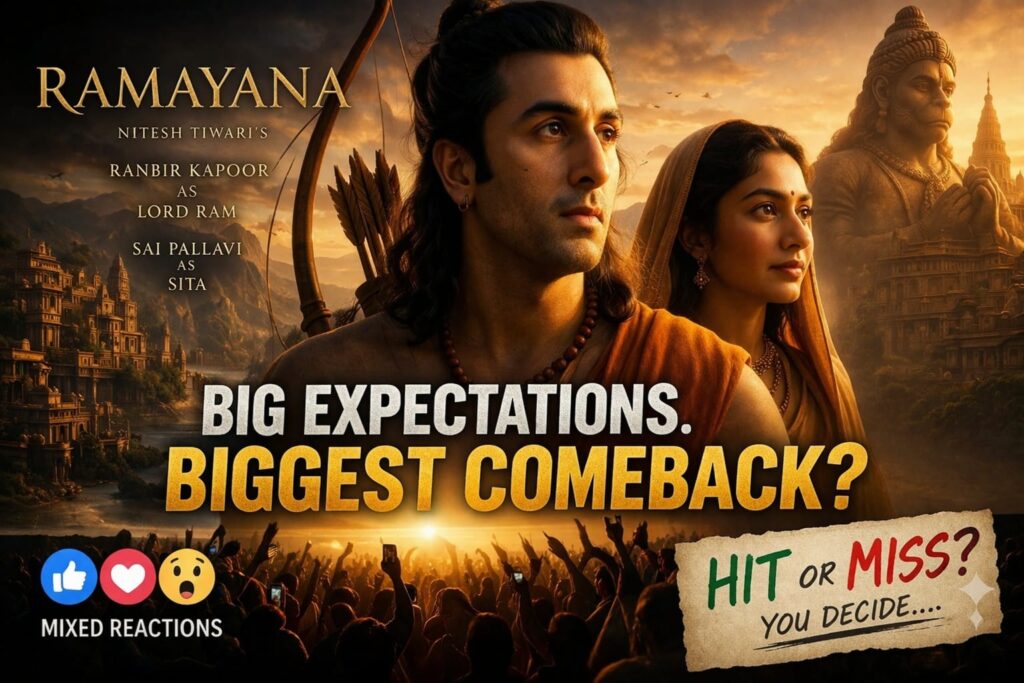 π Ramayana Teaser Ranbir Kapoor: 5 SHOCKING Reactions π± Hit or Disappointing? Ramayana Teaser Ranbir Kapoor mixed reactions expectations comeback analysis image