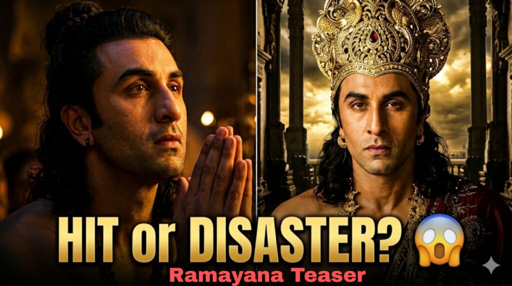π Ramayana Teaser Ranbir Kapoor: 5 SHOCKING Reactions π± Hit or Disappointing? Ramayana Teaser Ranbir Kapoor as Lord Ram first look hit or disaster reaction