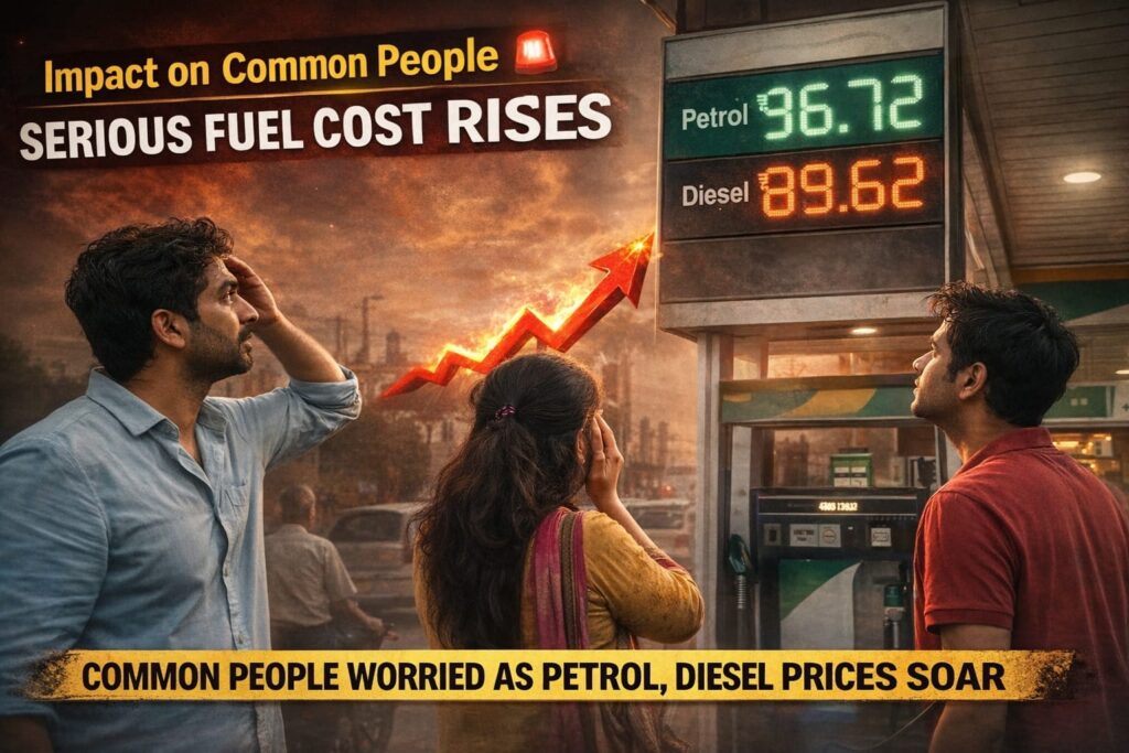 Petrol Diesel Price Today April 2: ₹25 Diesel Jump 😱 Fuel Price Shock Explained petrol diesel price today April 2 India city wise fuel rates infographic