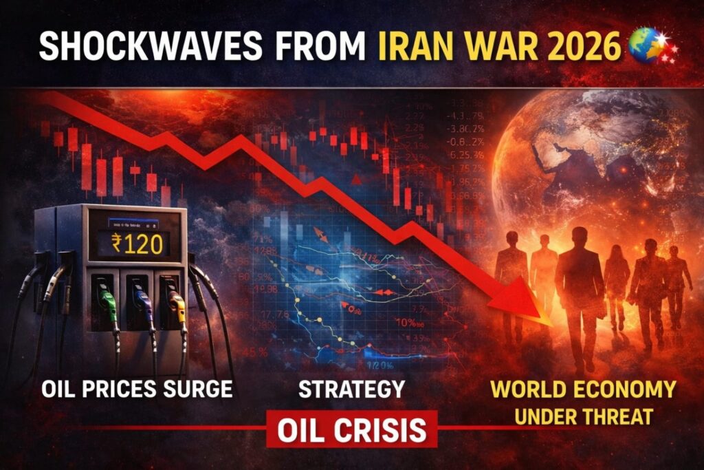 Iran War 2026 oil crisis impact on global economy fuel price surge