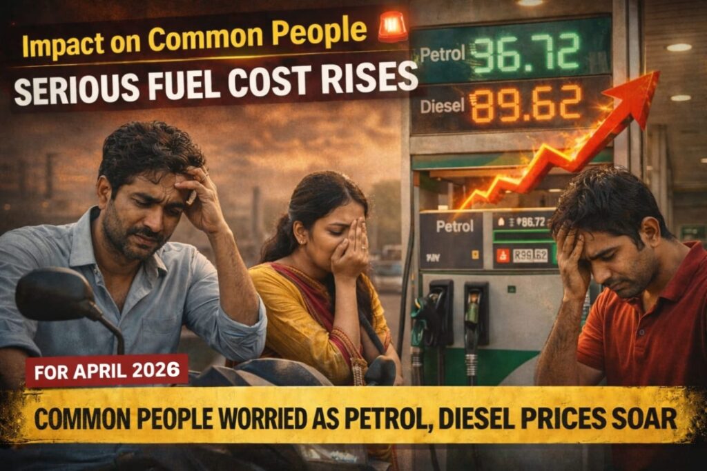 Petrol Diesel Price Today April 2: ₹25 Diesel Jump 😱 Fuel Price Shock Explained petrol diesel price today April 2 impact on common people fuel price hike India